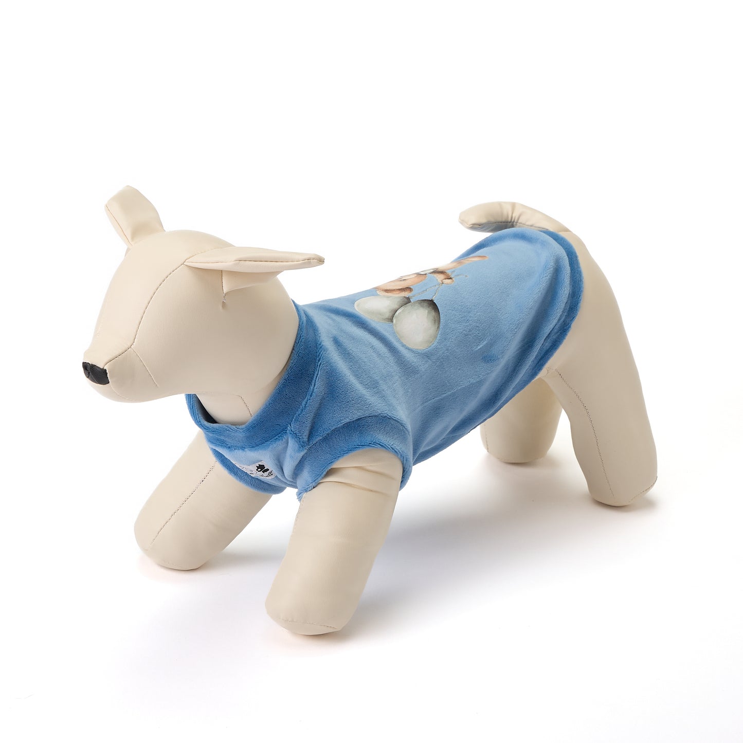 【即納】TEDDY PARTY AZZURRO|犬服/秋冬/Tシャツ