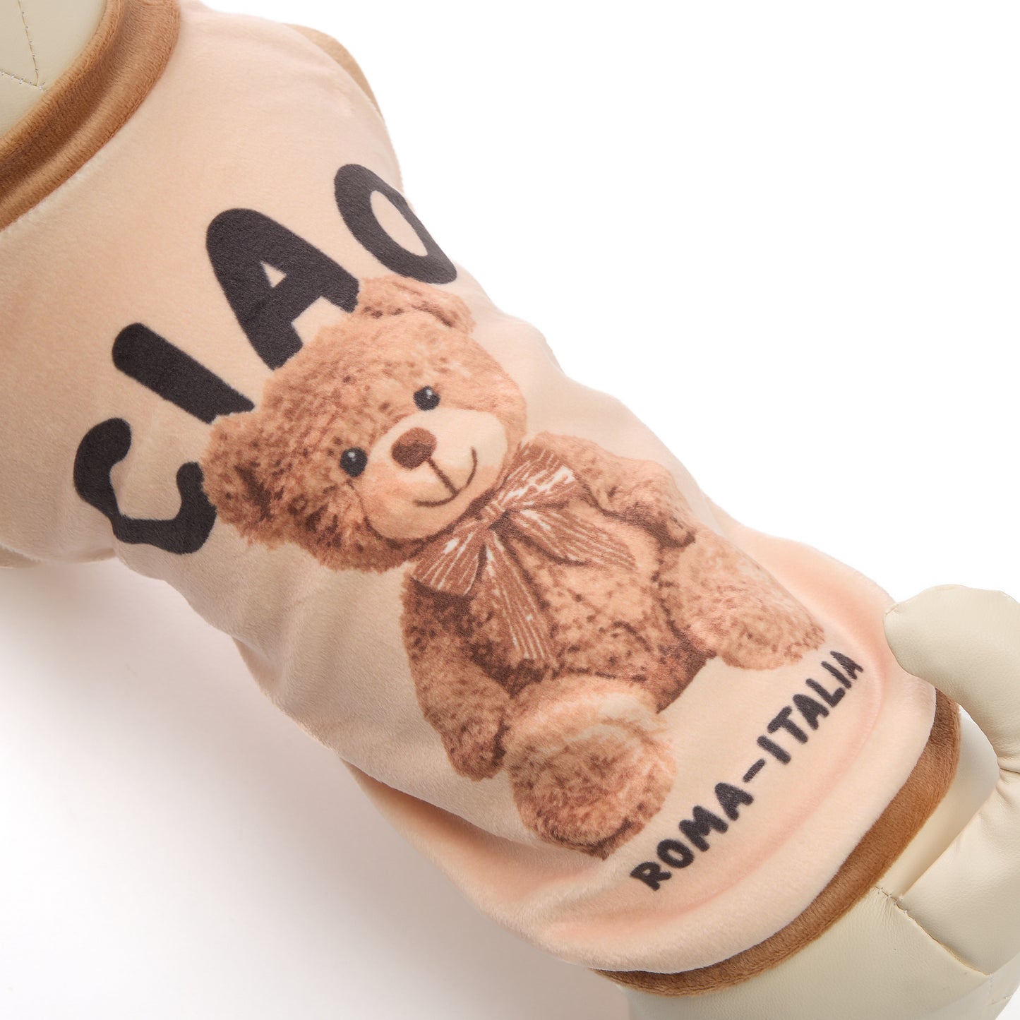 【即納】CIAO BEAR BEIGE|犬服/秋冬/Tシャツ