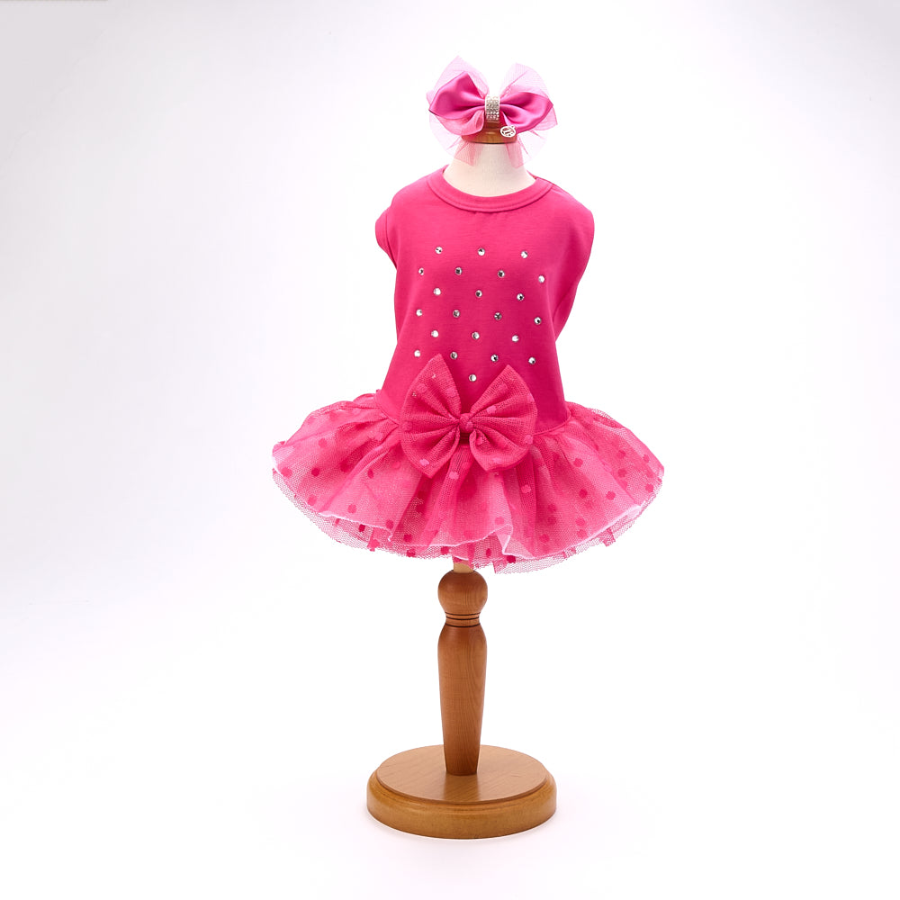 INES RIBBON FUCSIA