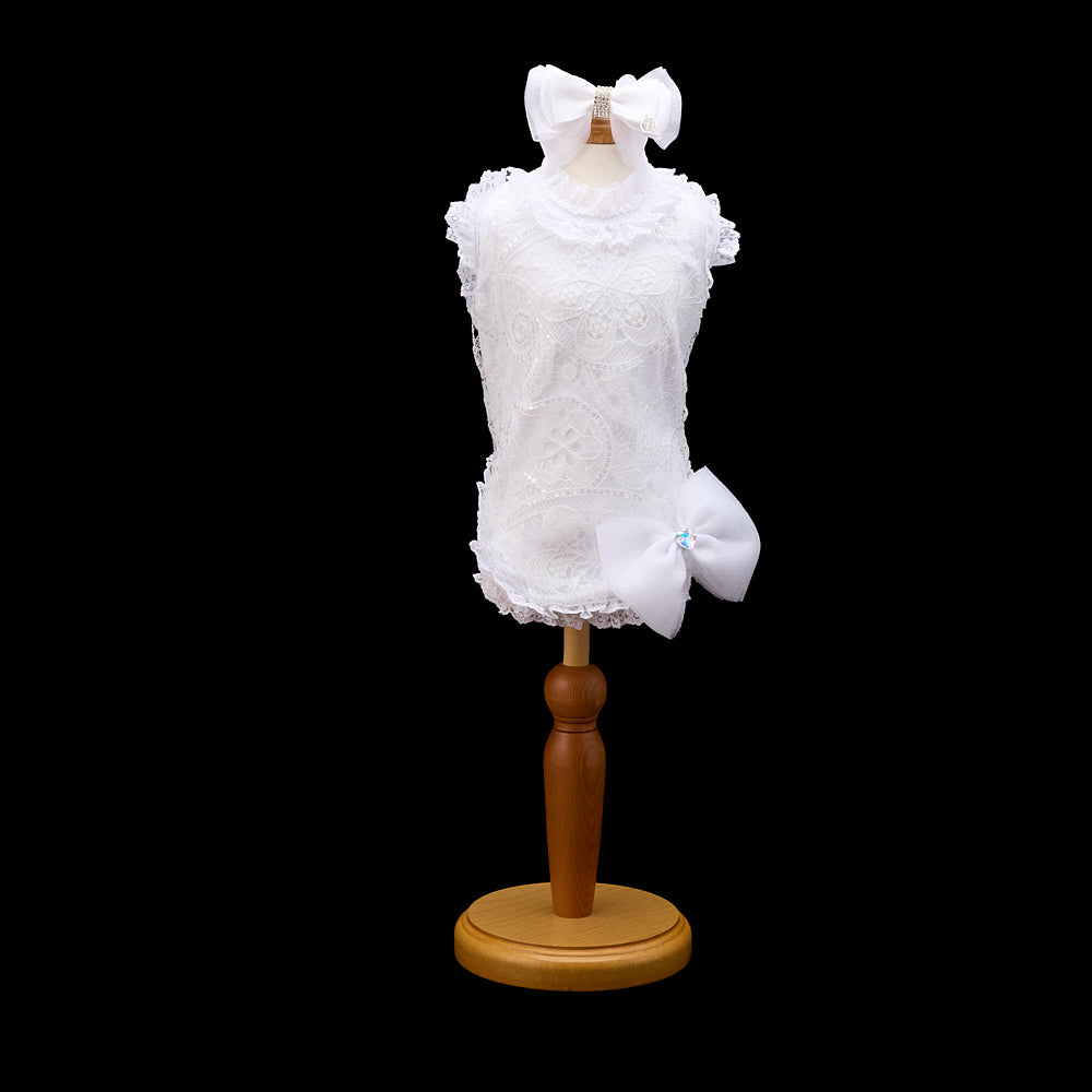 CHARLOTTE RIBBON BIANCO