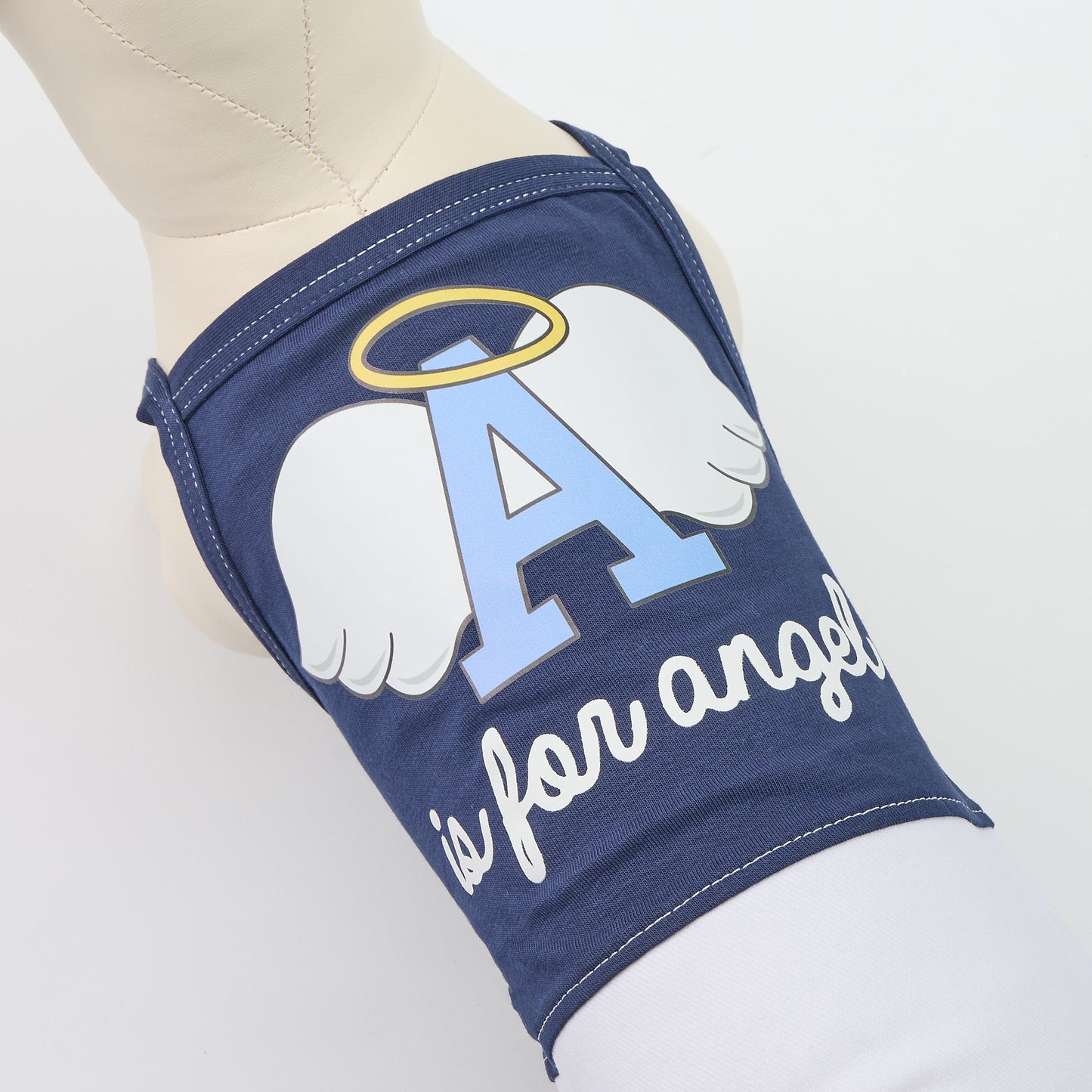 【即納】ANGEL S.J. BLUE SALOPETTE | 犬服/春夏/つなぎ服