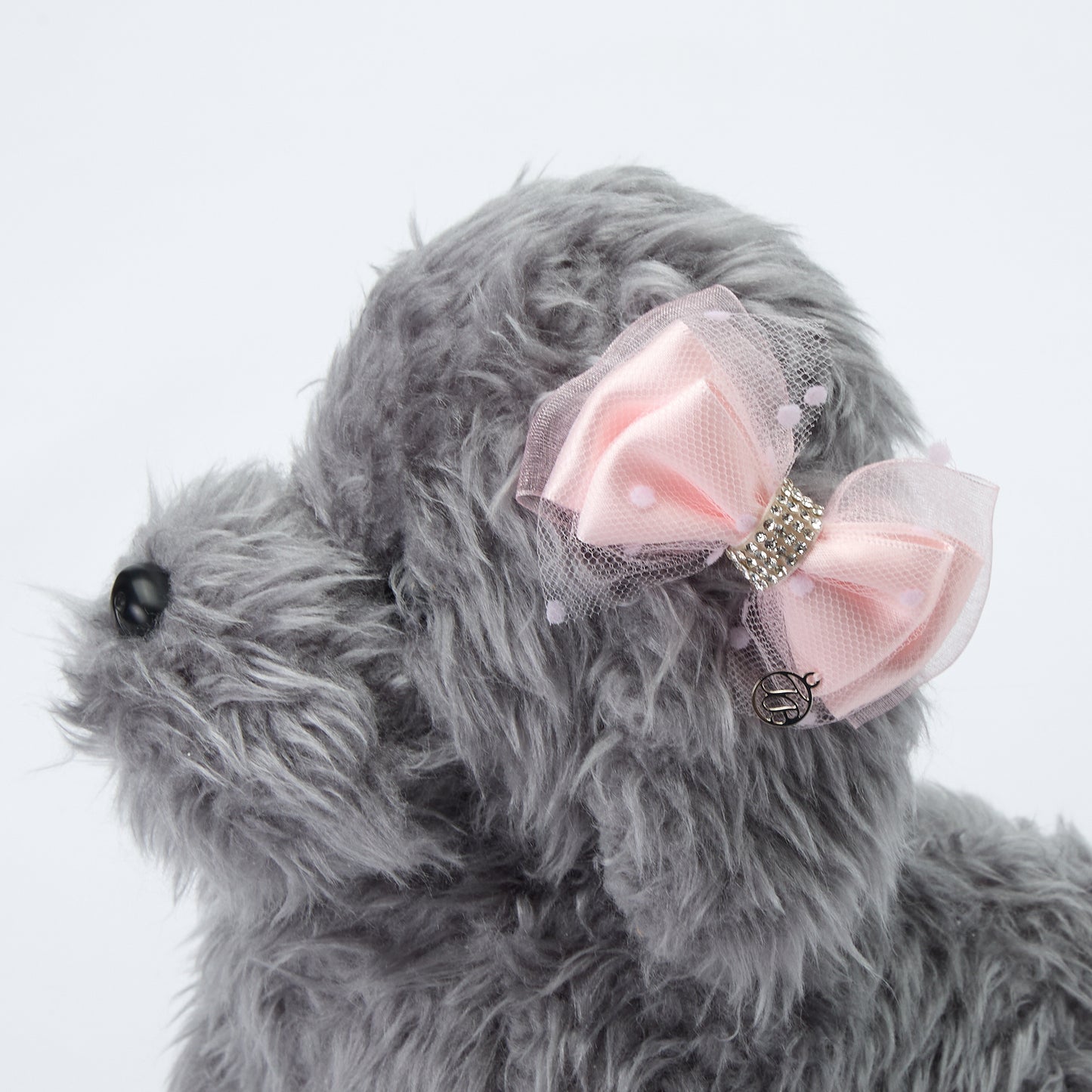 【即納】INNOCENTA RIBBON ROSA 犬服/ヘアアクセサリー/バレッタ