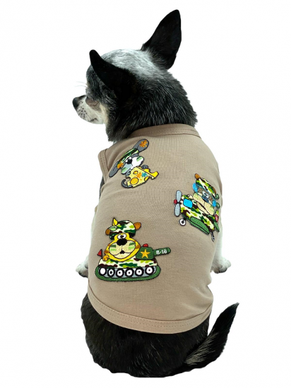 【即納】ALTON BEIGE | 犬服/春夏/Tシャツ