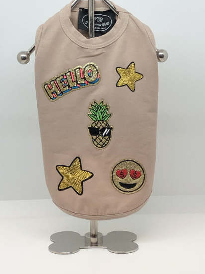 【即納】ANDERE BEIGE | 犬服/春夏/Tシャツ