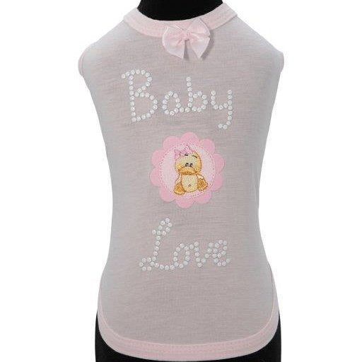 【即納】BABY LOVE ROSA | 犬服/春夏/Tシャツ