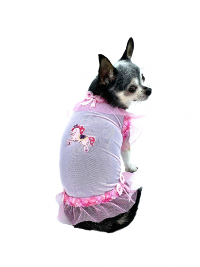 【即納】CASSIE FUCSIA | 犬服/春夏/Tシャツ