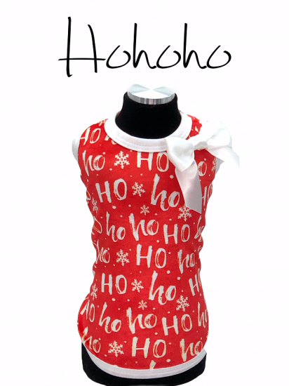 【即納】HoHoHo ROSSO | 犬服/秋冬/Tシャツ