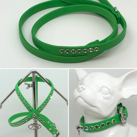 【即納】PIA 09 GREEN G 12mm | 犬服/オールシーズン/リード
