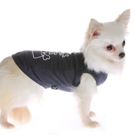 【即納】TICHE NAVY | 犬服/春夏/Tシャツ