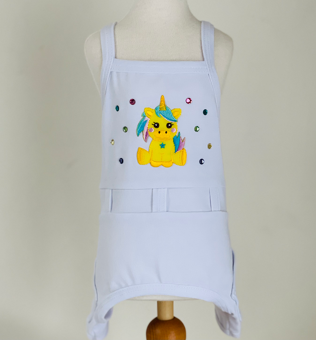 【即納】UNICORN S.J BIANCO SALOPETTE 日本限定 | 犬服/春夏/つなぎ服