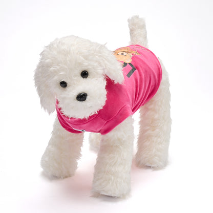 【２０２６秋冬新作】　LOVE ANGEL FUCSIA　Tシャツ／秋冬／犬服