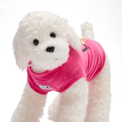 【２０２６秋冬新作】　LOVE ANGEL FUCSIA　Tシャツ／秋冬／犬服