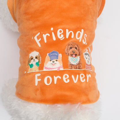 【２０２６秋冬新作】　FRIENDS FOREVER ARANCIA　Tシャツ／秋冬／犬服