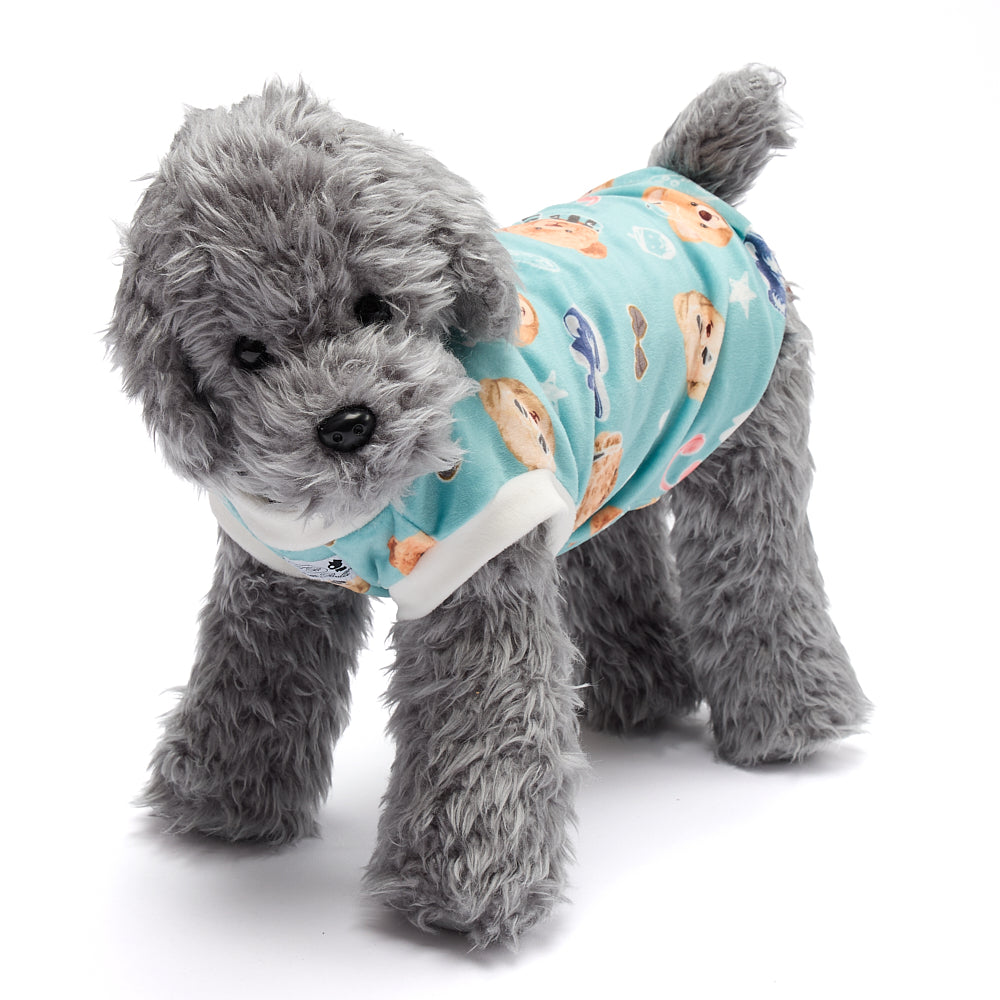 【２０２６秋冬新作】　CHICPUP. AZZURRO　Tシャツ／秋冬／犬服