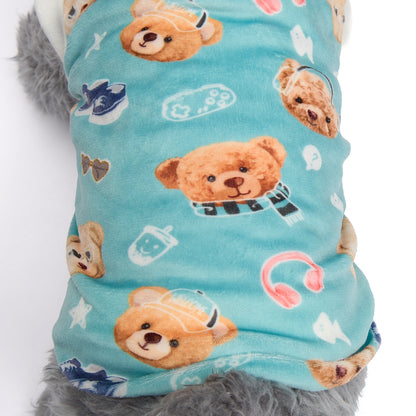 【２０２６秋冬新作】　CHICPUP. AZZURRO　Tシャツ／秋冬／犬服