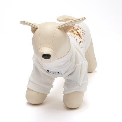 【２０２６秋冬新作】　SCOPPIETTANTE MM BIANCO　Tシャツ／秋冬／犬服