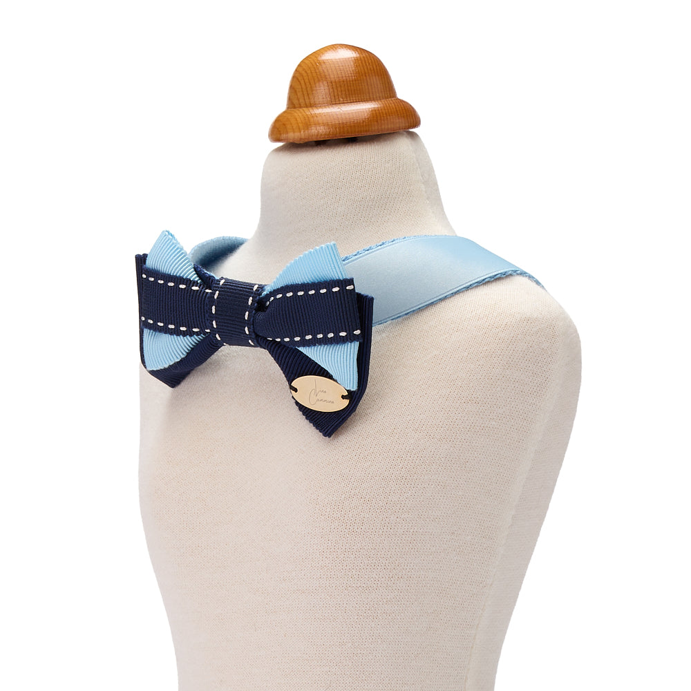 【Lino Cammino新作】Azur Stitch Tie　アズールステッチタイ