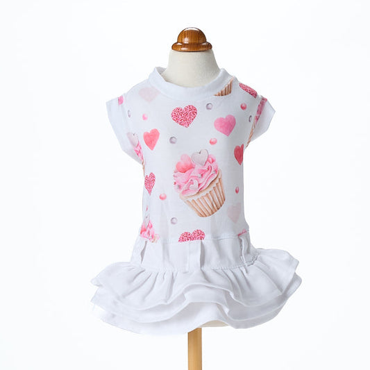 【予約販売：2026春夏新作】CUTE CUPCAKE S.J ROSA　VESTITO｜犬服｜春夏｜ドレス