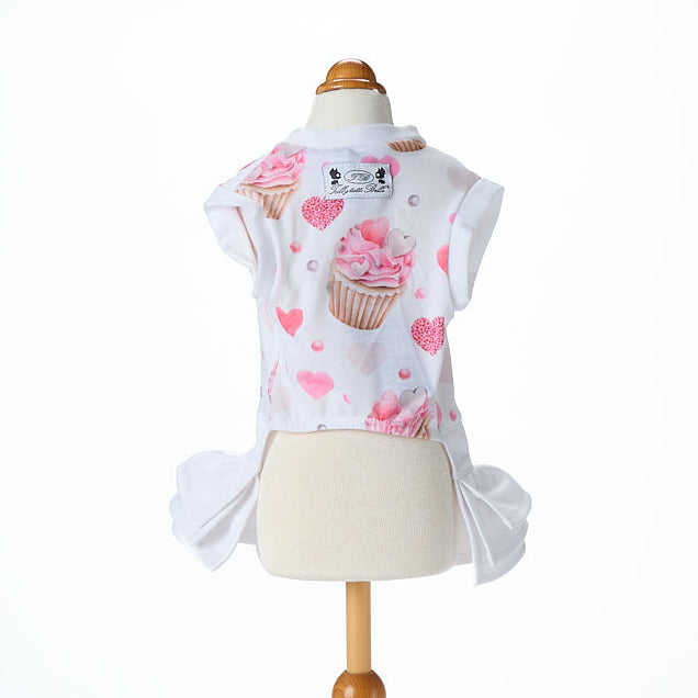 【予約販売：2026春夏新作】CUTE CUPCAKE S.J ROSA　VESTITO｜犬服｜春夏｜ドレス