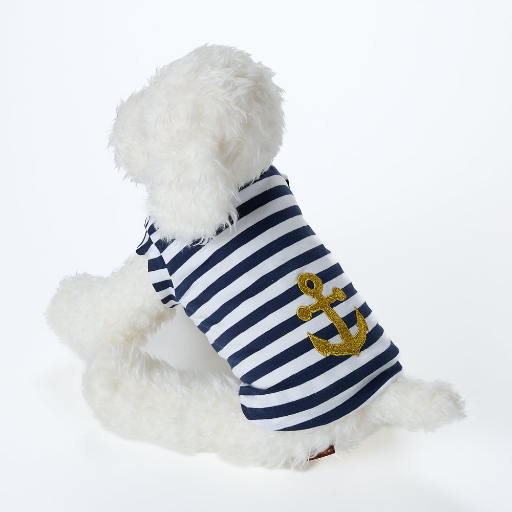 【即納2026春夏新作】MARINE T-S RIC BIANCO｜犬服｜春夏｜Tシャツ