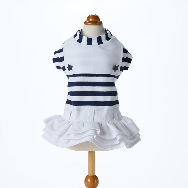 【即納2026春夏新作】SAILOR VESTITO BIANCO｜犬服｜春夏｜ドレス