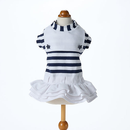 【即納2026春夏新作】SAILOR VESTITO BIANCO｜犬服｜春夏｜ドレス