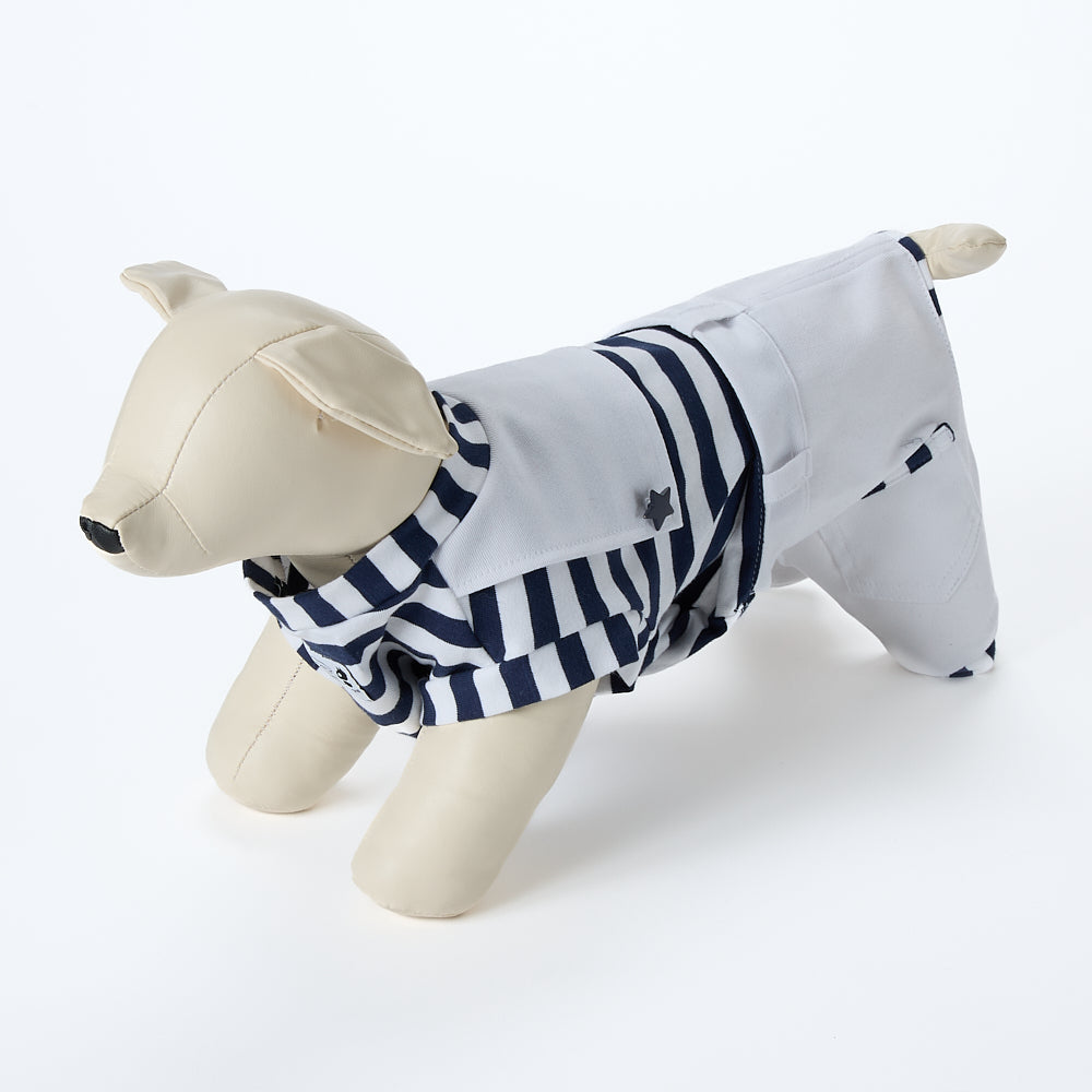 【即納2026春夏新作】SAILOR 4Z BIANCO｜犬服｜春夏｜サロペット