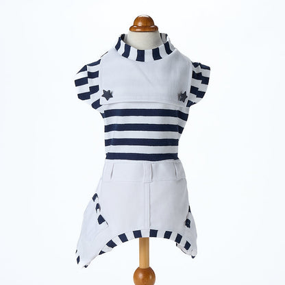 【即納2026春夏新作】SAILOR 4Z BIANCO｜犬服｜春夏｜サロペット