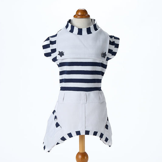 【即納2026春夏新作】SAILOR 4Z BIANCO｜犬服｜春夏｜サロペット