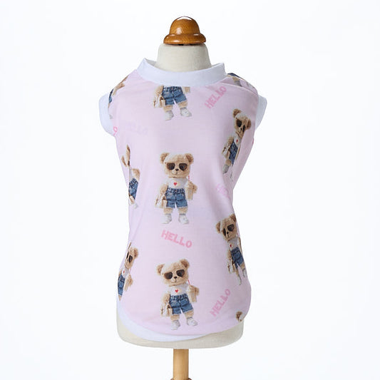 【即納2026春夏新作】HONORATA T-S ROSA｜犬服｜春夏｜Tシャツ
