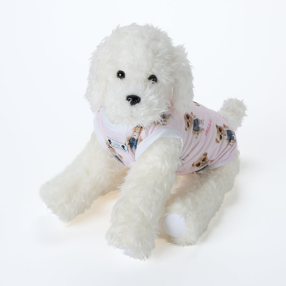 【即納2026春夏新作】HONORATA T-S ROSA｜犬服｜春夏｜Tシャツ
