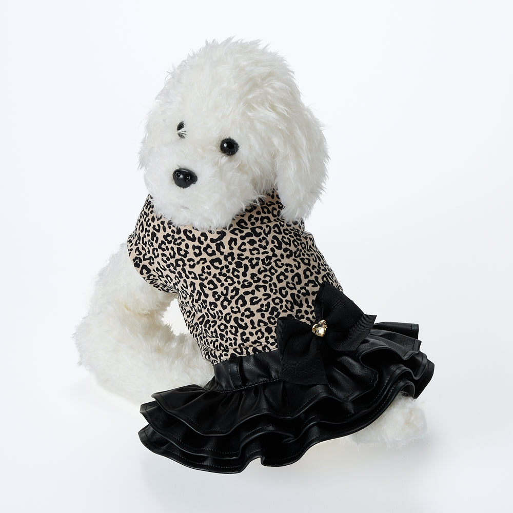 【予約販売：2026春夏新作】LEONORA VESTITO MACULATA |犬服｜春夏｜ドレス