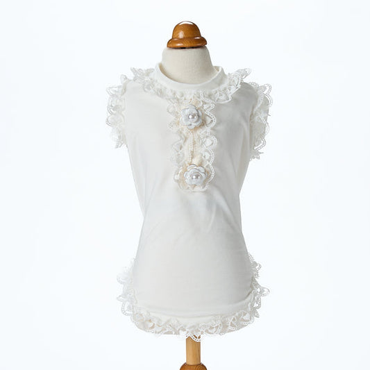 【即納2026春夏新作】GALA CAMELIE T-S AVORIO｜犬服｜春夏｜Tシャツ