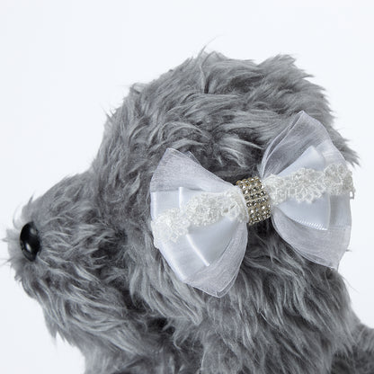 【Lino Cammino】Flowerlace White　リボン