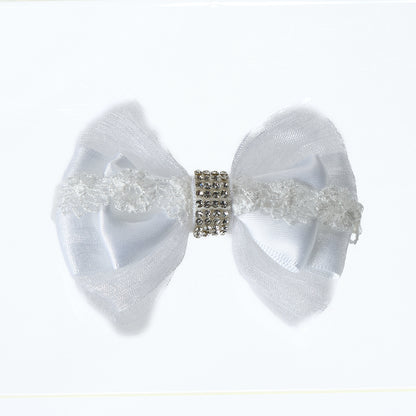 【Lino Cammino】Flowerlace White　リボン