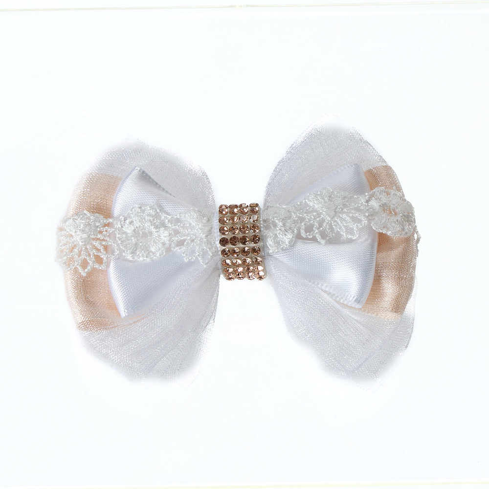 【Lino Cammino】Flowerlace Beige　リボン
