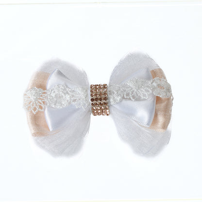 【Lino Cammino】Flowerlace Beige　リボン