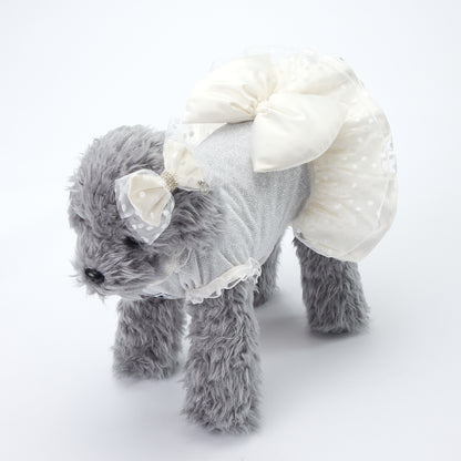 【予約販売：2025春夏新作コレクション】NELIA AVORIO｜犬服/春夏/ドレス