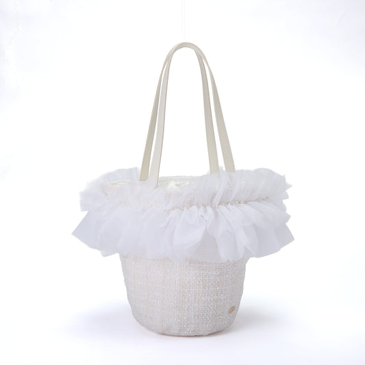 【Lino Cammino】OSAMPO　BAG　トートバッグ（WHITE）