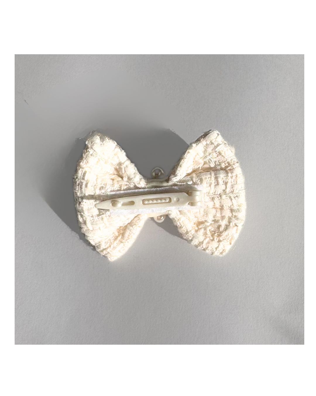 【Lino Cammino】GLINT  RIBBON (IVORY) / ヘアリボン