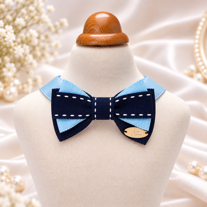 【Lino Cammino新作】Azur Stitch Tie　アズールステッチタイ