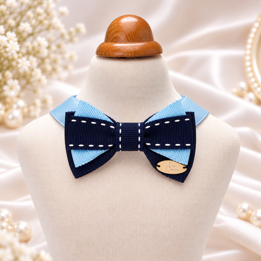 【Lino Cammino新作】Azur Stitch Tie　アズールステッチタイ