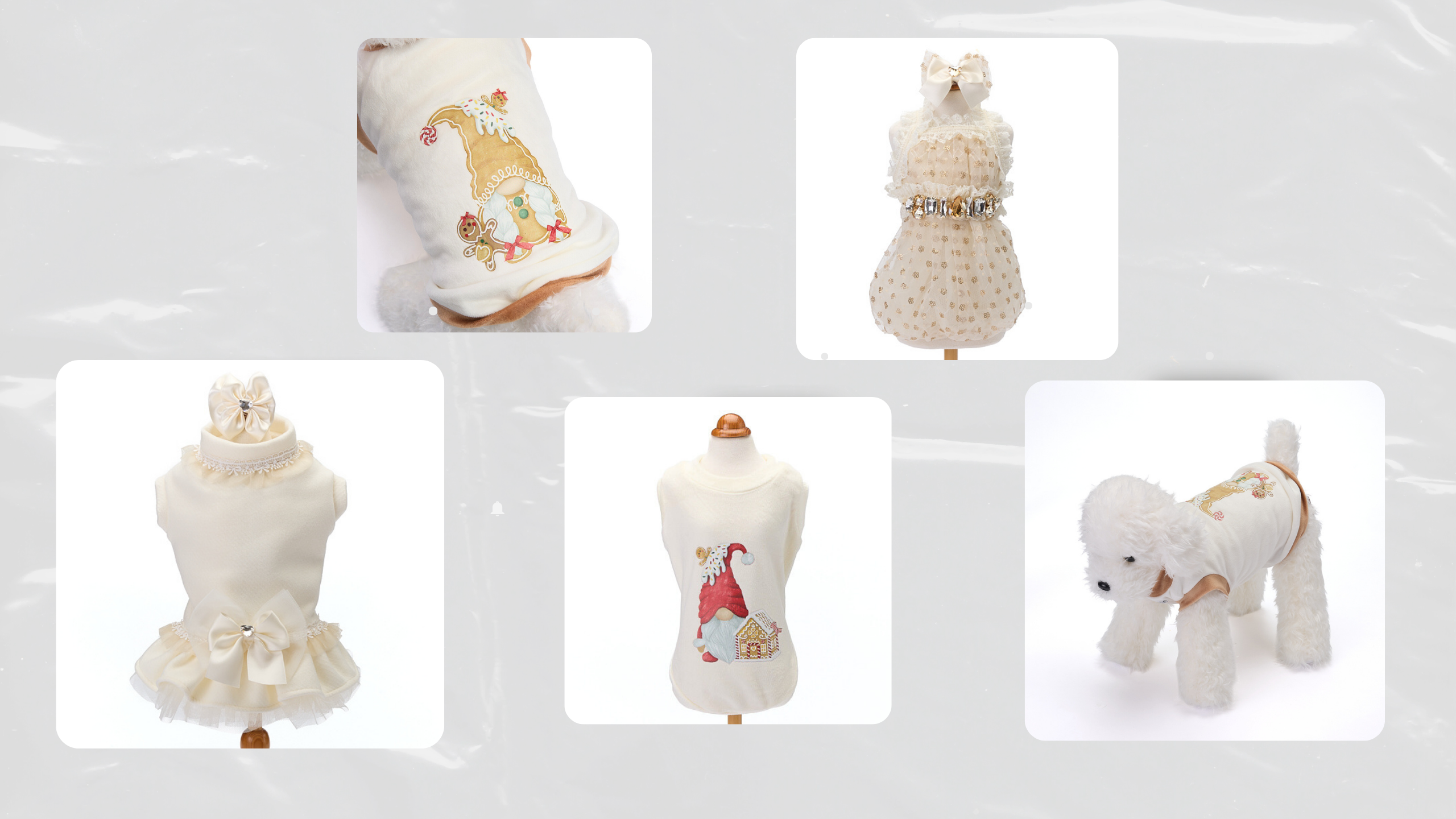 Trilly tutti Brilli コート 犬服 レース ファーコート Trilly Trilly tutti Brilli コート 犬服 レース ファーコート Trilly