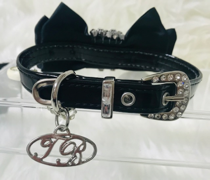 【即納】New York 39 with Swarovski COLLAR 大型犬用 | 犬服/オールシーズン/首輪